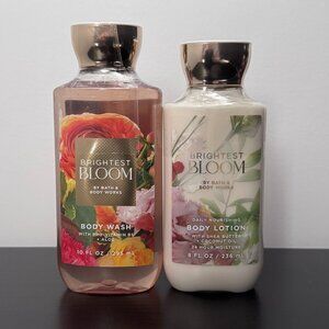 Bath & Body Works Brightest Bloom Body Lotion and Body Wash